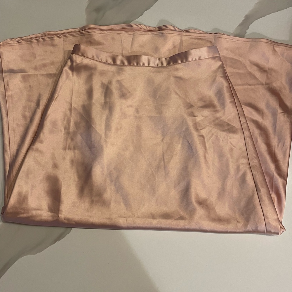 Silky Pink Skirt
